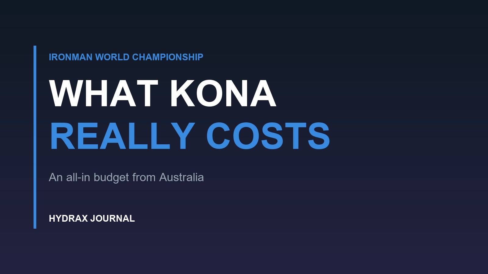 How Much Does Kona Cost? An All-In Budget From Australia